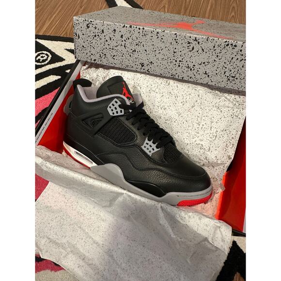 Jordan 4 Retro Bred Reimagined – Size 11.5 – Brand New - Picture 8 of 8